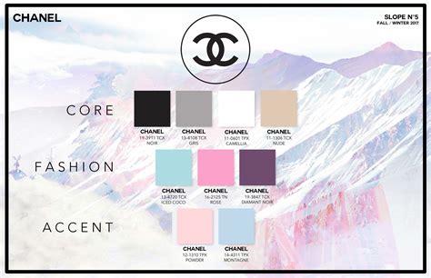 chanel brand colors|chanel colour scheme.